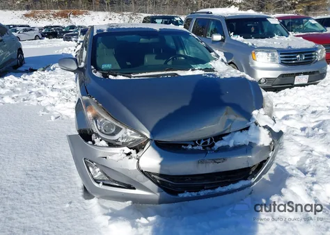 2015 Hyundai Elantra Sport from USA, damaged, VIN KMHDH4AH6FU231844